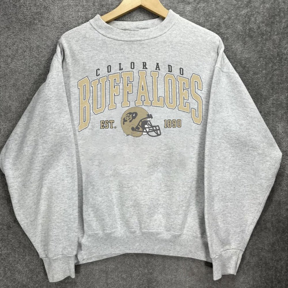 Vintage University of Colorado Buffaloes Football Shirt, CU Buffaloes Shirt tee